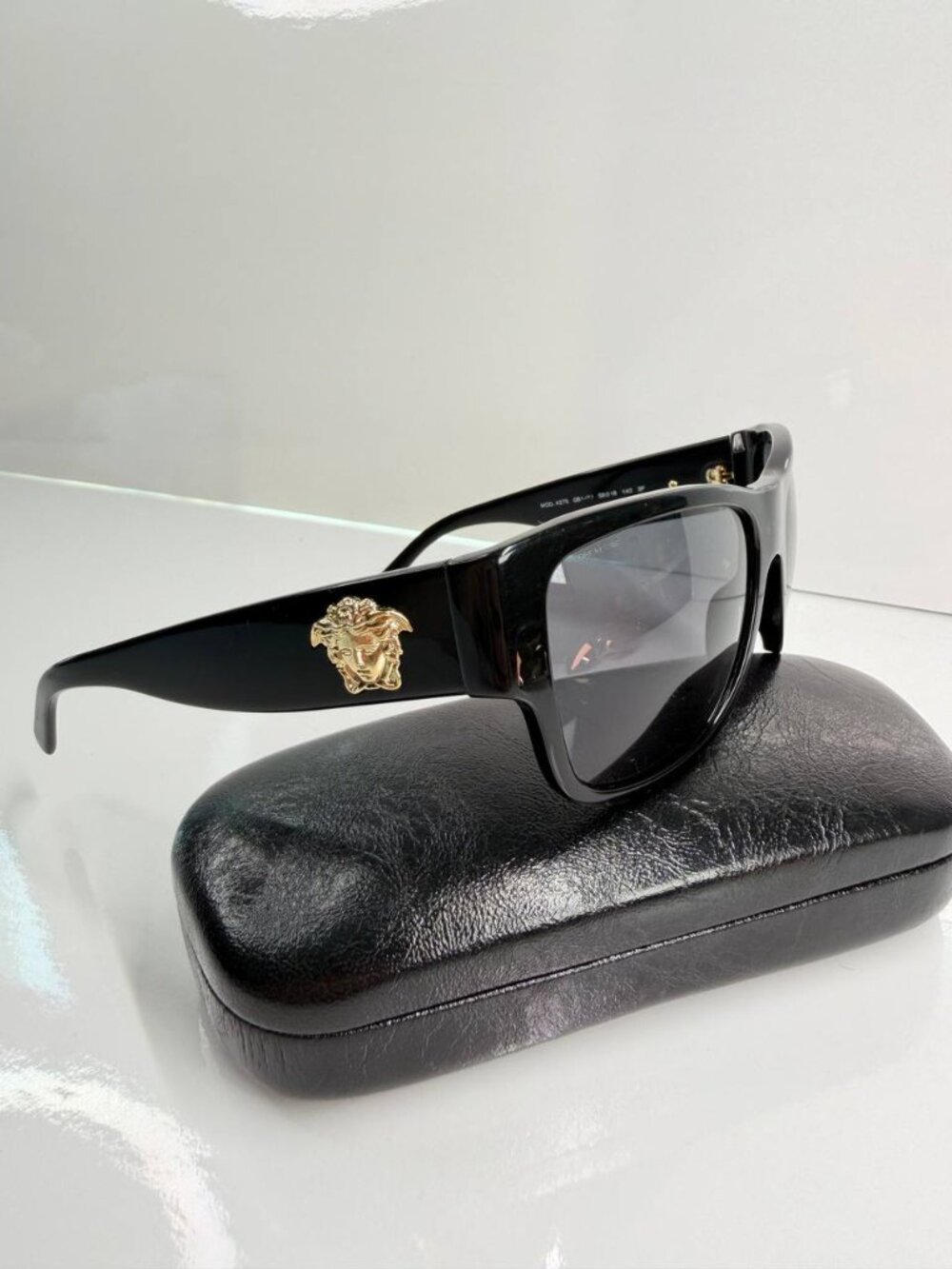 Authentic Versace Polarized Medusa Sunglasses – Made in Italy